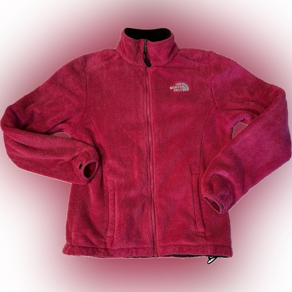 The North Face Osito Pink Fleece Jacket - Picture 2 of 9